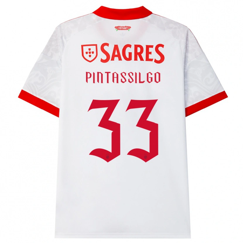 Danxen Mujer Camiseta Lara Pintassilgo #33 Blanco Rojo Amarillo 2ª Equipación 2026/27 La Camisa México