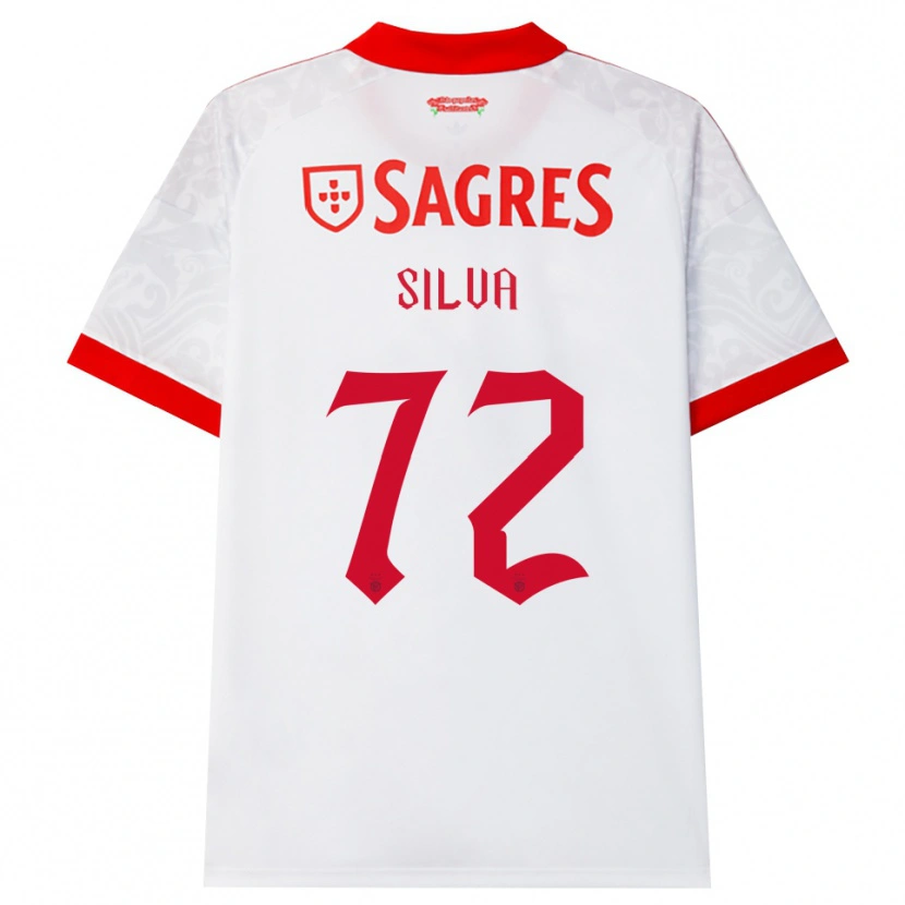 Danxen Mujer Camiseta Matilde Silva #72 Blanco Rojo Amarillo 2ª Equipación 2026/27 La Camisa México