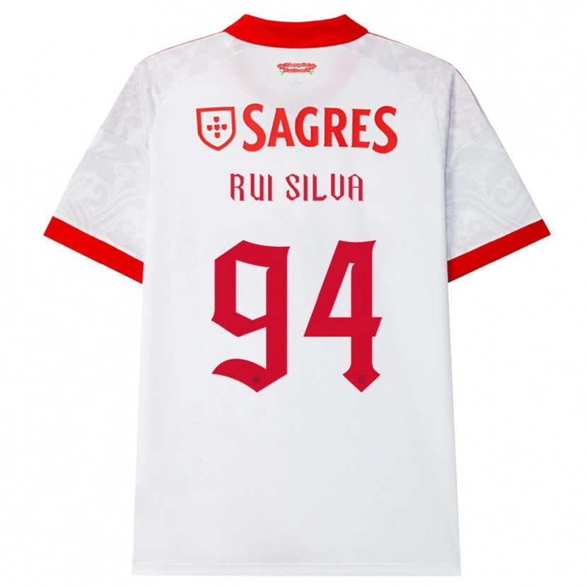 Danxen Mujer Camiseta Rui Silva #94 Blanco Rojo Amarillo 2ª Equipación 2026/27 La Camisa México