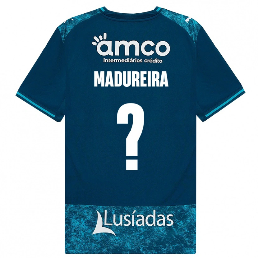 Danxen Mujer Camiseta João Madureira #0 Grisardodarkslategray Turquesamedio 2ª Equipación 2026/27 La Camisa México