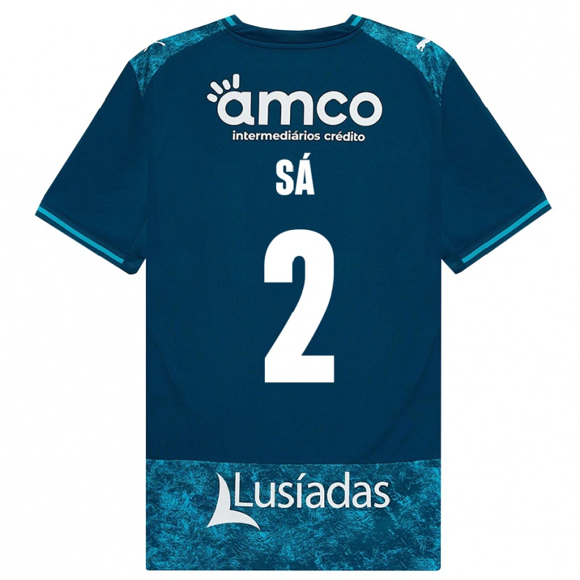 Danxen Mujer Camiseta Henrique Sá #2 Grisardodarkslategray Turquesamedio 2ª Equipación 2026/27 La Camisa México