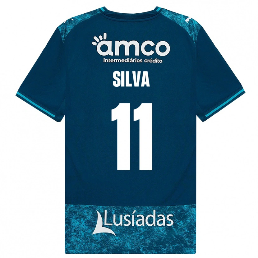 Danxen Mujer Camiseta Gabriel Silva #11 Grisardodarkslategray Turquesamedio 2ª Equipación 2026/27 La Camisa México