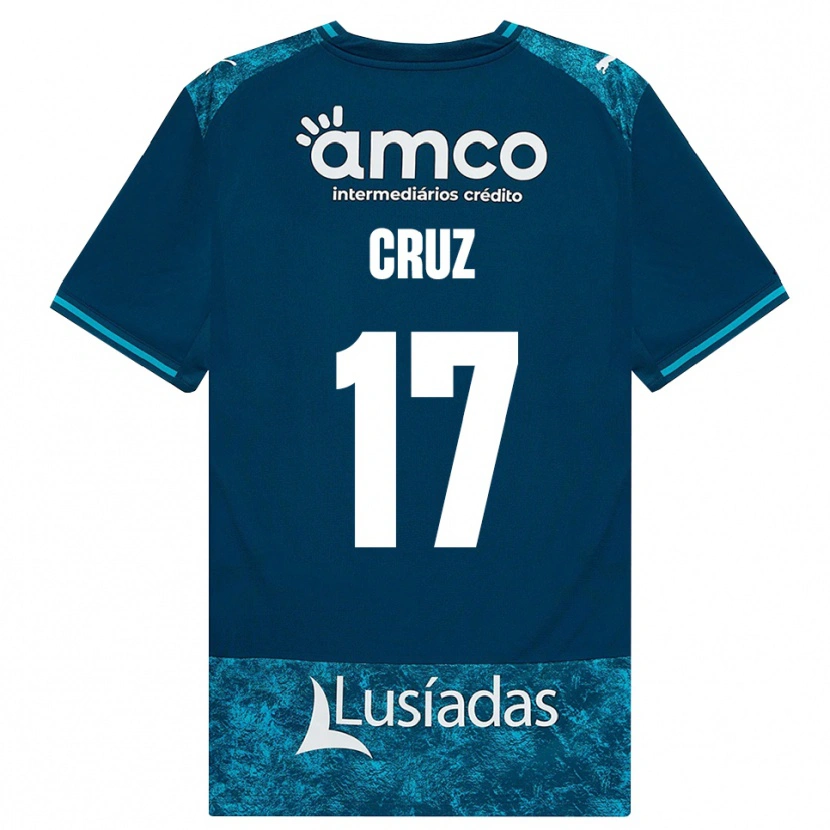 Danxen Mujer Camiseta Salvador Cruz #17 Grisardodarkslategray Turquesamedio 2ª Equipación 2026/27 La Camisa México
