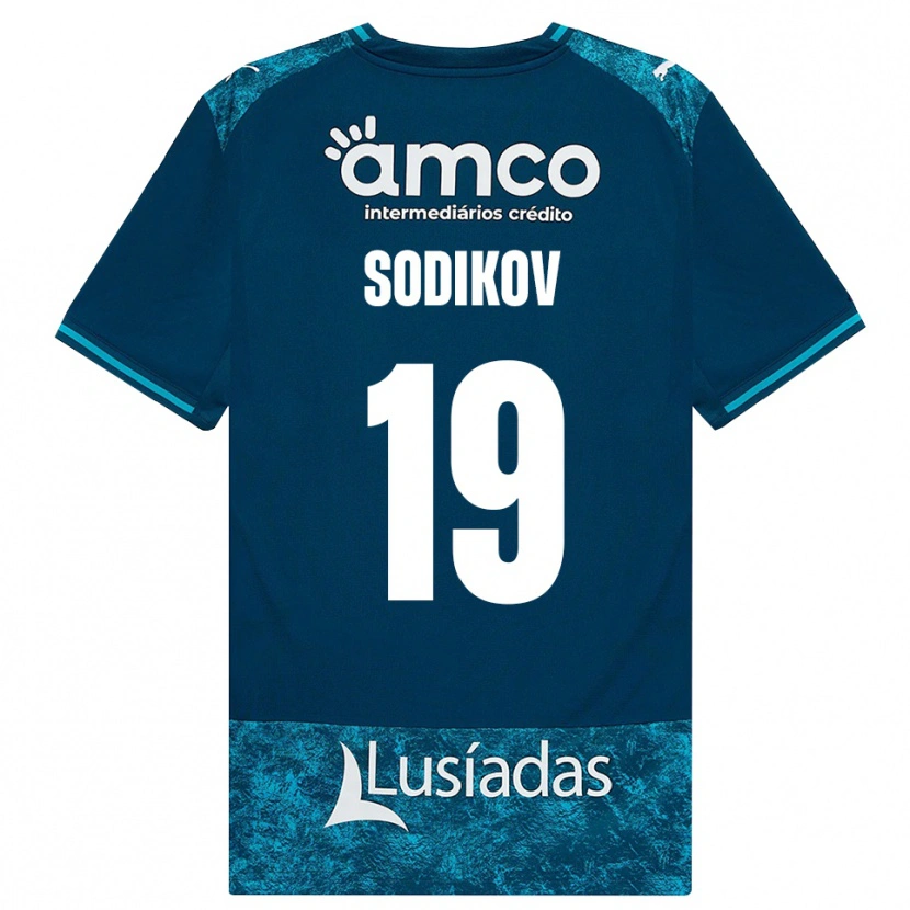Danxen Mujer Camiseta Sayfiddin Sodikov #19 Grisardodarkslategray Turquesamedio 2ª Equipación 2026/27 La Camisa México