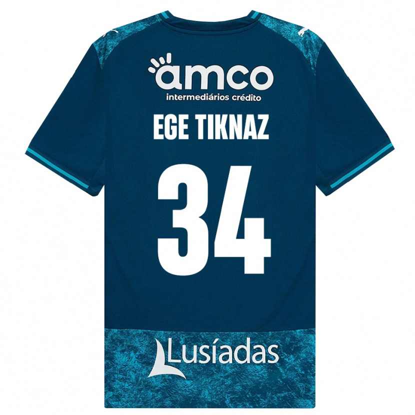 Danxen Mujer Camiseta Demir Ege Tıknaz #34 Grisardodarkslategray Turquesamedio 2ª Equipación 2026/27 La Camisa México