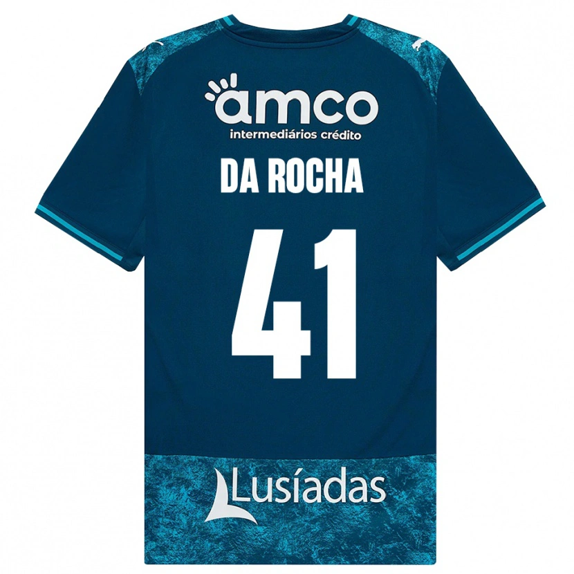 Danxen Mujer Camiseta Yanis Da Rocha #41 Grisardodarkslategray Turquesamedio 2ª Equipación 2026/27 La Camisa México
