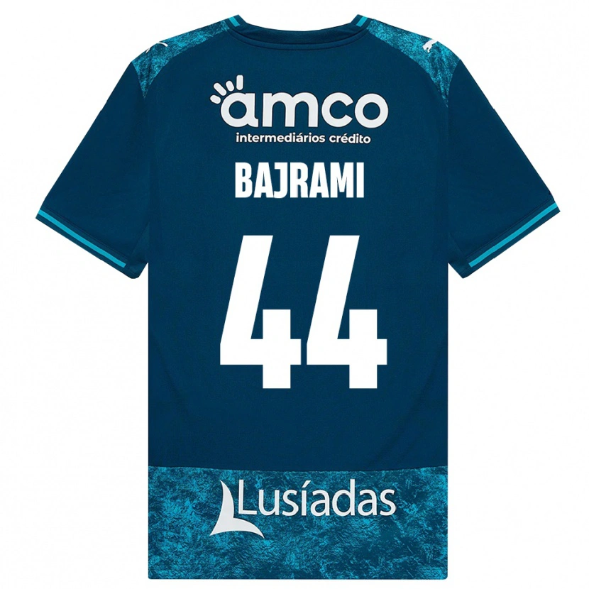 Danxen Mujer Camiseta Adrian Bajrami #44 Grisardodarkslategray Turquesamedio 2ª Equipación 2026/27 La Camisa México