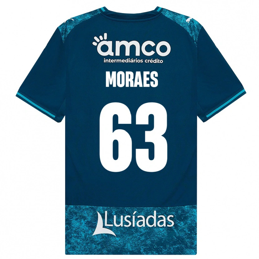 Danxen Mujer Camiseta Guilherme Moraes #63 Grisardodarkslategray Turquesamedio 2ª Equipación 2026/27 La Camisa México