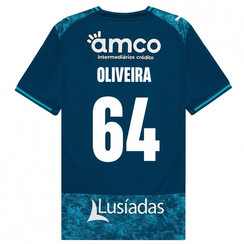 Danxen Mujer Camiseta Lucas Oliveira #64 Grisardodarkslategray Turquesamedio 2ª Equipación 2026/27 La Camisa México