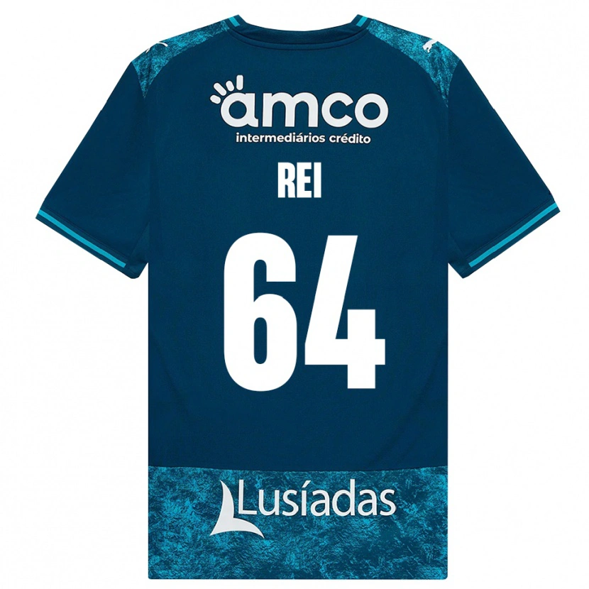 Danxen Mujer Camiseta Ricardo Rei #64 Grisardodarkslategray Turquesamedio 2ª Equipación 2026/27 La Camisa México