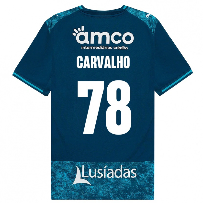 Danxen Mujer Camiseta João Carvalho #78 Grisardodarkslategray Turquesamedio 2ª Equipación 2026/27 La Camisa México