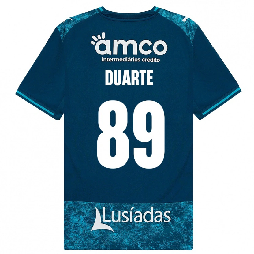 Danxen Mujer Camiseta Afonso Duarte #89 Grisardodarkslategray Turquesamedio 2ª Equipación 2026/27 La Camisa México