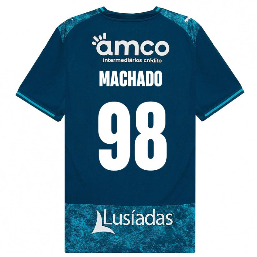 Danxen Mujer Camiseta Gonçalo Machado #98 Grisardodarkslategray Turquesamedio 2ª Equipación 2026/27 La Camisa México