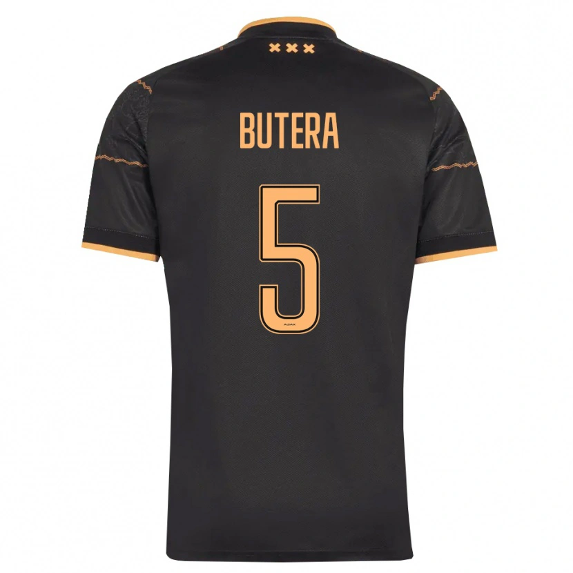 Danxen Mujer Camiseta Ethan Butera #5 Negro Naranja 2ª Equipación 2026/27 La Camisa México