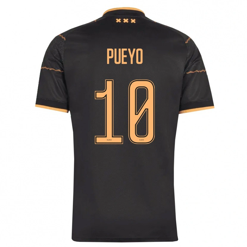 Danxen Mujer Camiseta Jano Monserrate #10 Negro Naranja 2ª Equipación 2026/27 La Camisa México