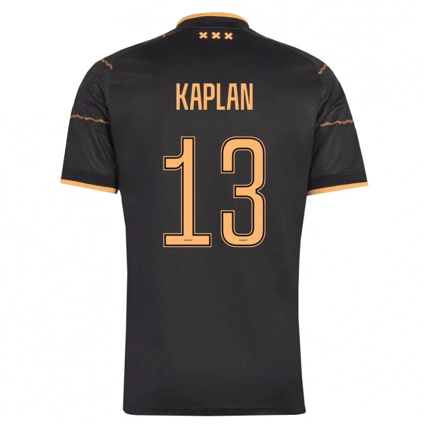 Danxen Mujer Camiseta Ahmetcan Kaplan #13 Negro Naranja 2ª Equipación 2026/27 La Camisa México