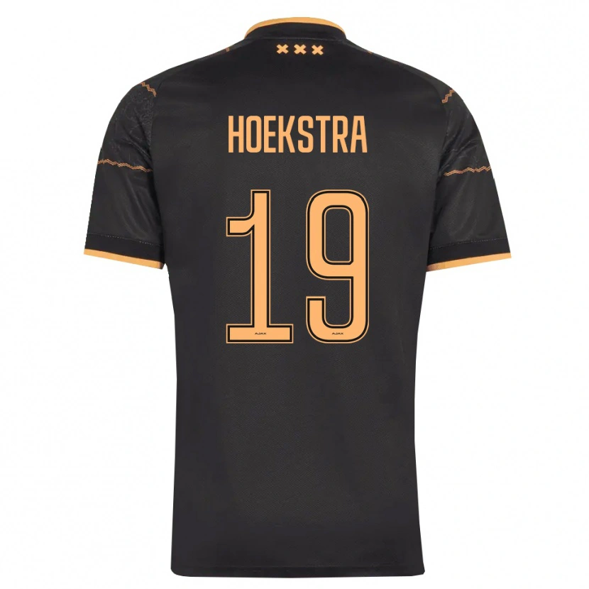 Danxen Mujer Camiseta Tiny Hoekstra #19 Negro Naranja 2ª Equipación 2026/27 La Camisa México