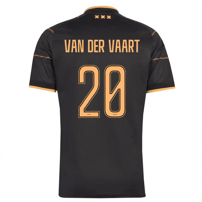 Danxen Mujer Camiseta Damian Van Der Vaart #20 Negro Naranja 2ª Equipación 2026/27 La Camisa México