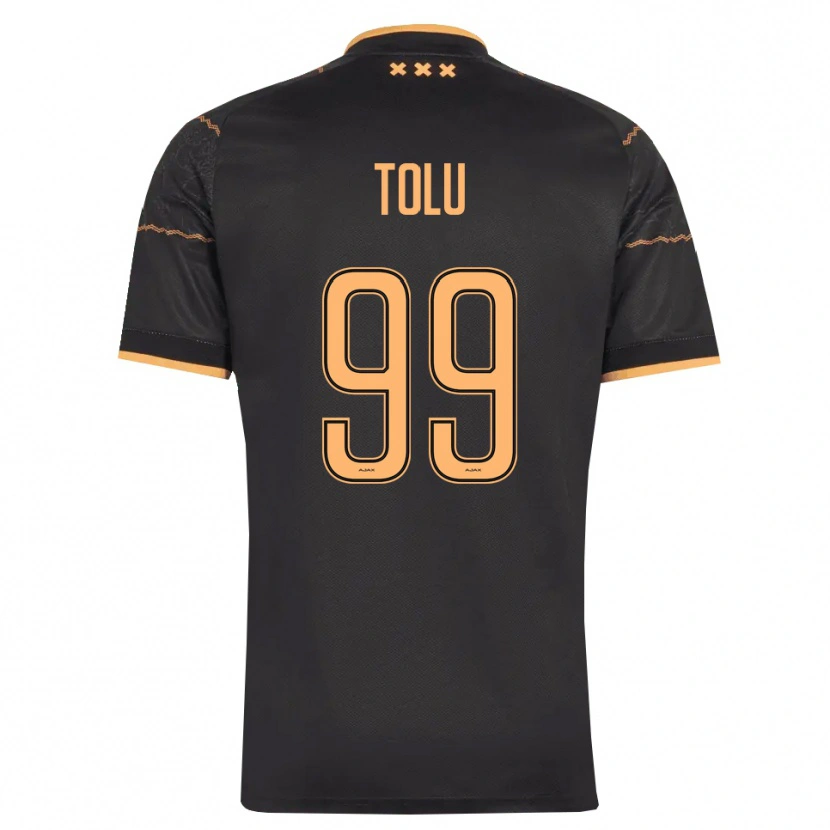 Danxen Mujer Camiseta Tolu Arokodare #99 Negro Naranja 2ª Equipación 2026/27 La Camisa México
