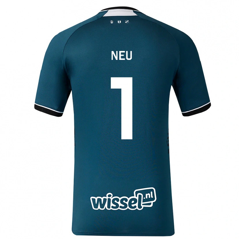 Danxen Mujer Camiseta Luca Neu #1 Grisardodarkslategray Blanco 2ª Equipación 2026/27 La Camisa México
