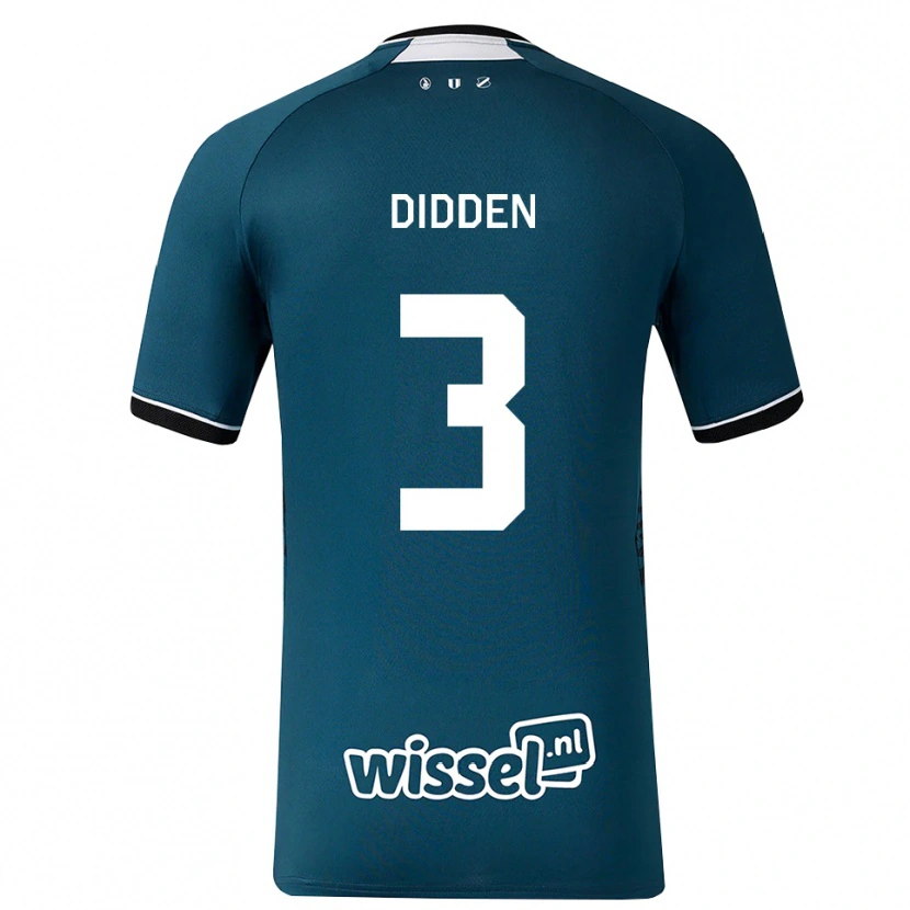 Danxen Mujer Camiseta Matisse Didden #3 Grisardodarkslategray Blanco 2ª Equipación 2026/27 La Camisa México