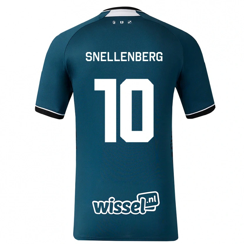 Danxen Mujer Camiseta Maxime Snellenberg #10 Grisardodarkslategray Blanco 2ª Equipación 2026/27 La Camisa México