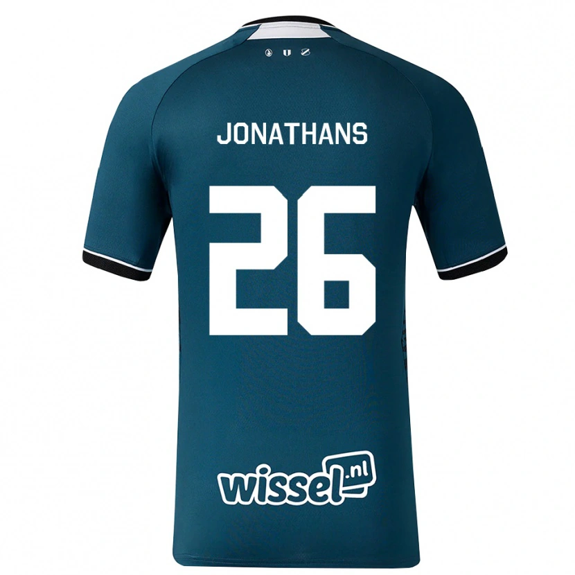 Danxen Mujer Camiseta Miliano Jonathans #26 Grisardodarkslategray Blanco 2ª Equipación 2026/27 La Camisa México