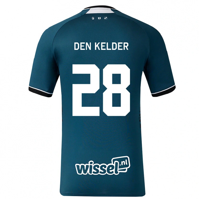 Danxen Mujer Camiseta Gera Op Den Kelder #28 Grisardodarkslategray Blanco 2ª Equipación 2026/27 La Camisa México