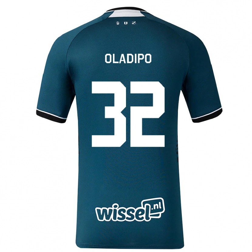 Danxen Mujer Camiseta Laolu Oladipo #32 Grisardodarkslategray Blanco 2ª Equipación 2026/27 La Camisa México