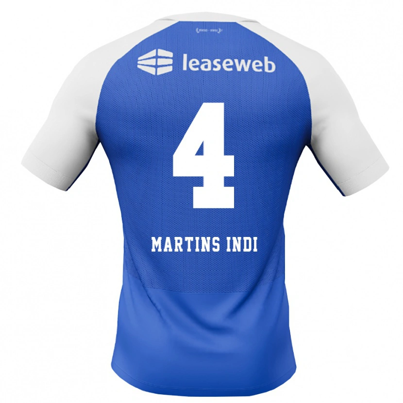 Danxen Mujer Camiseta Bruno Martins Indi #4 Azuldodger Rojo Blanco 2ª Equipación 2026/27 La Camisa México