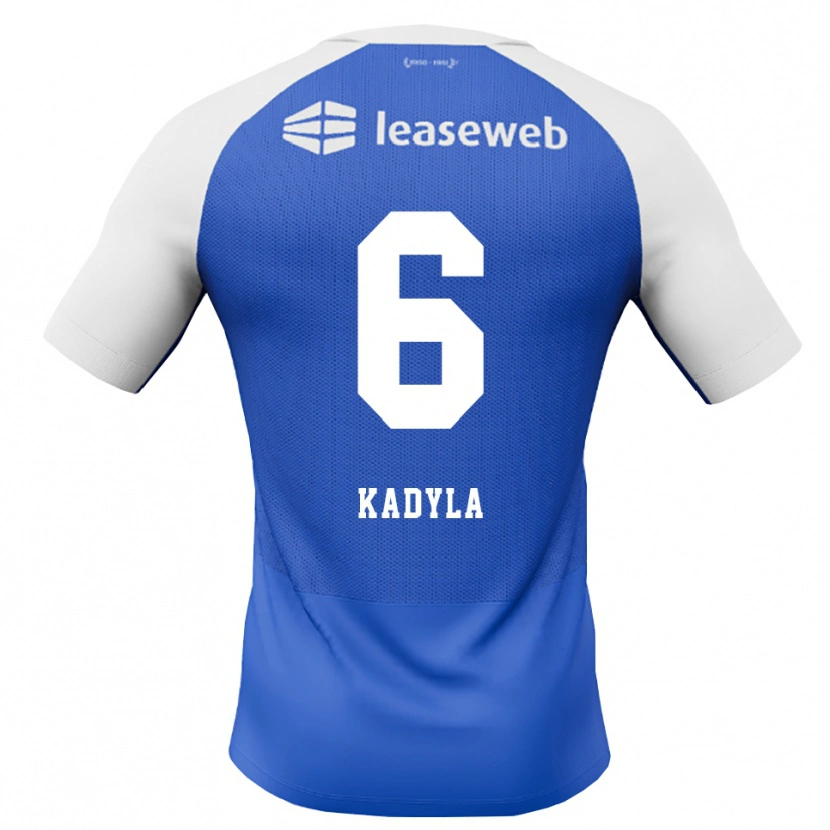 Danxen Mujer Camiseta Milo Kadyla #6 Azuldodger Rojo Blanco 2ª Equipación 2026/27 La Camisa México
