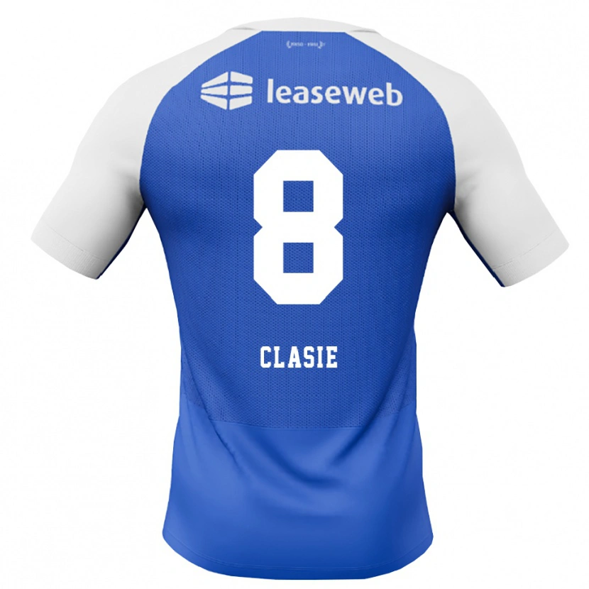 Danxen Mujer Camiseta Jordy Clasie #8 Azuldodger Rojo Blanco 2ª Equipación 2026/27 La Camisa México