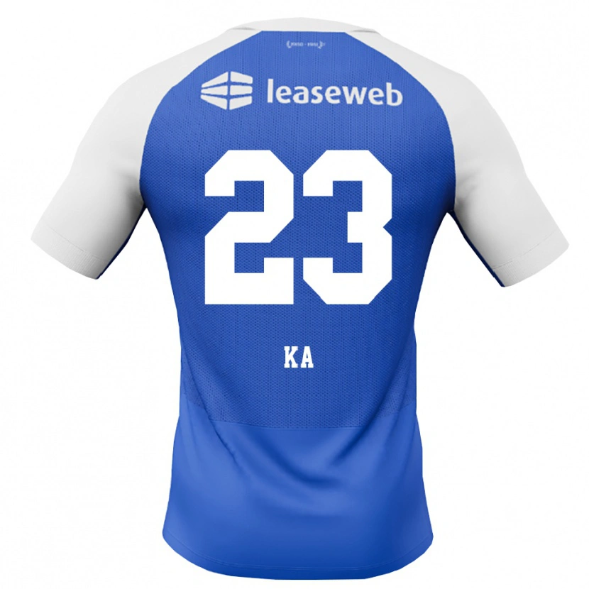 Danxen Mujer Camiseta Ismail Ka #23 Azuldodger Rojo Blanco 2ª Equipación 2026/27 La Camisa México