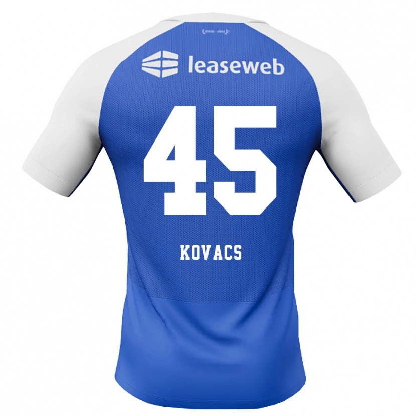 Danxen Mujer Camiseta Bendegúz Kovács #45 Azuldodger Rojo Blanco 2ª Equipación 2026/27 La Camisa México