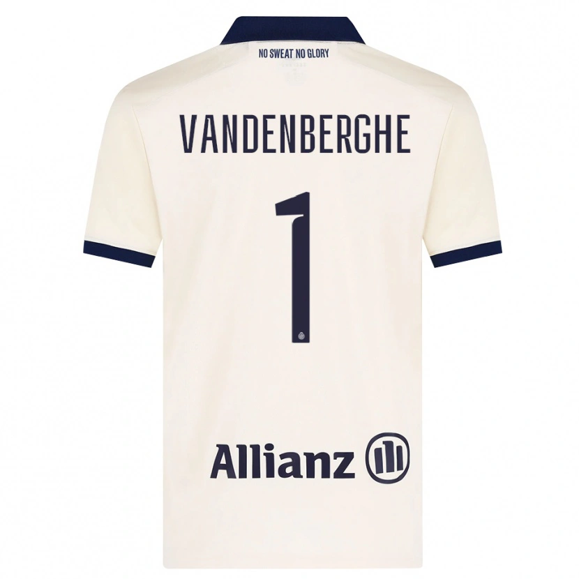 Danxen Mujer Camiseta Xander Vandenberghe #1 Beige Negro 2ª Equipación 2026/27 La Camisa México