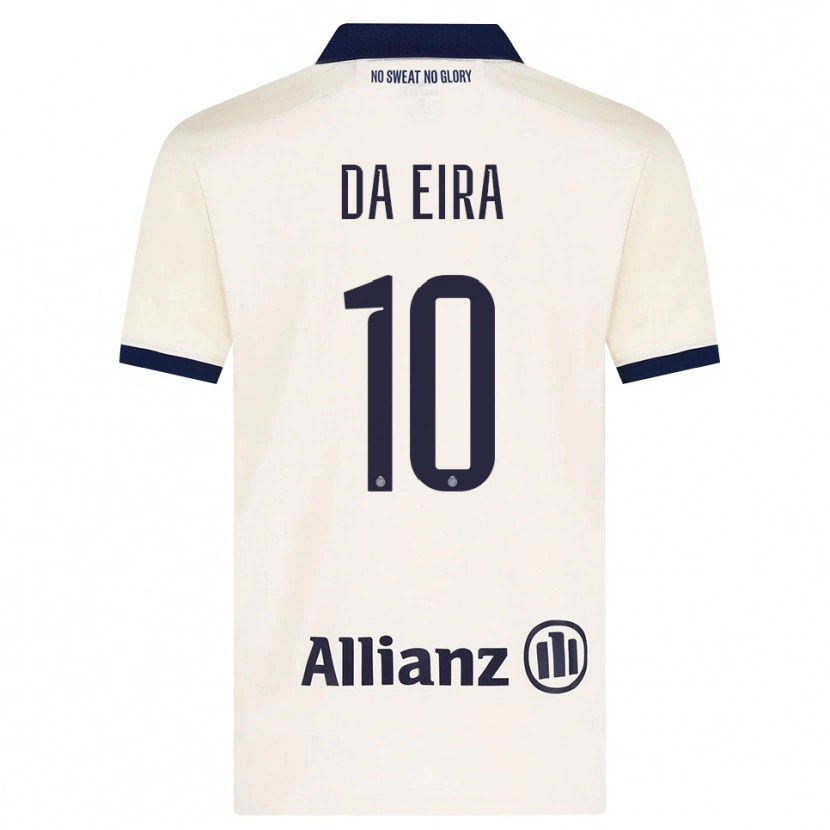 Danxen Mujer Camiseta Stefanie Da Eira #10 Beige Negro 2ª Equipación 2026/27 La Camisa México