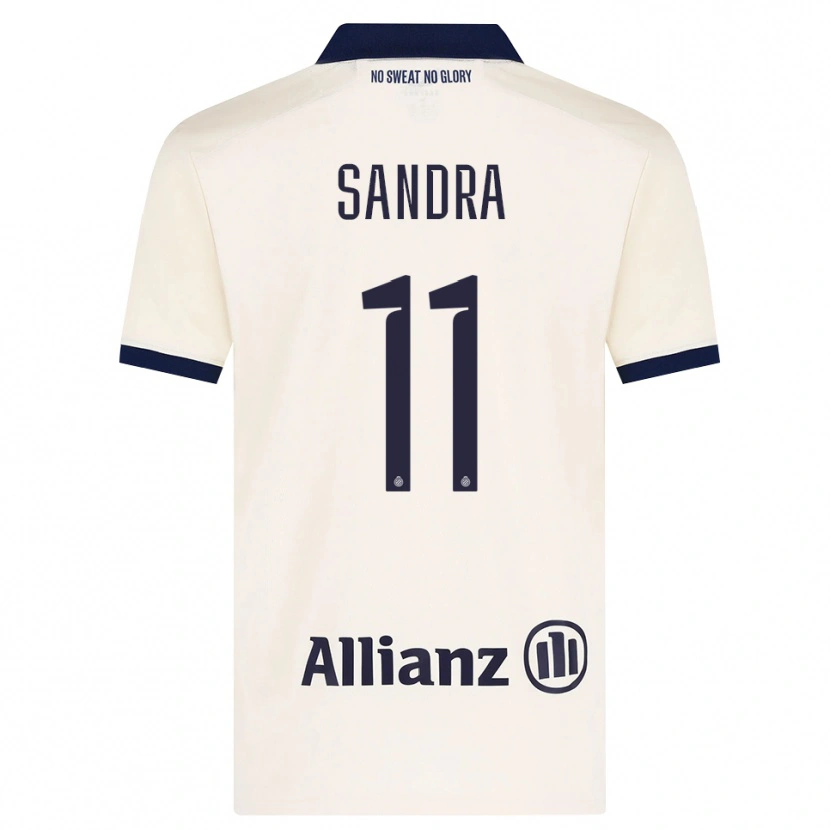 Danxen Mujer Camiseta Cisse Sandra #11 Beige Negro 2ª Equipación 2026/27 La Camisa México