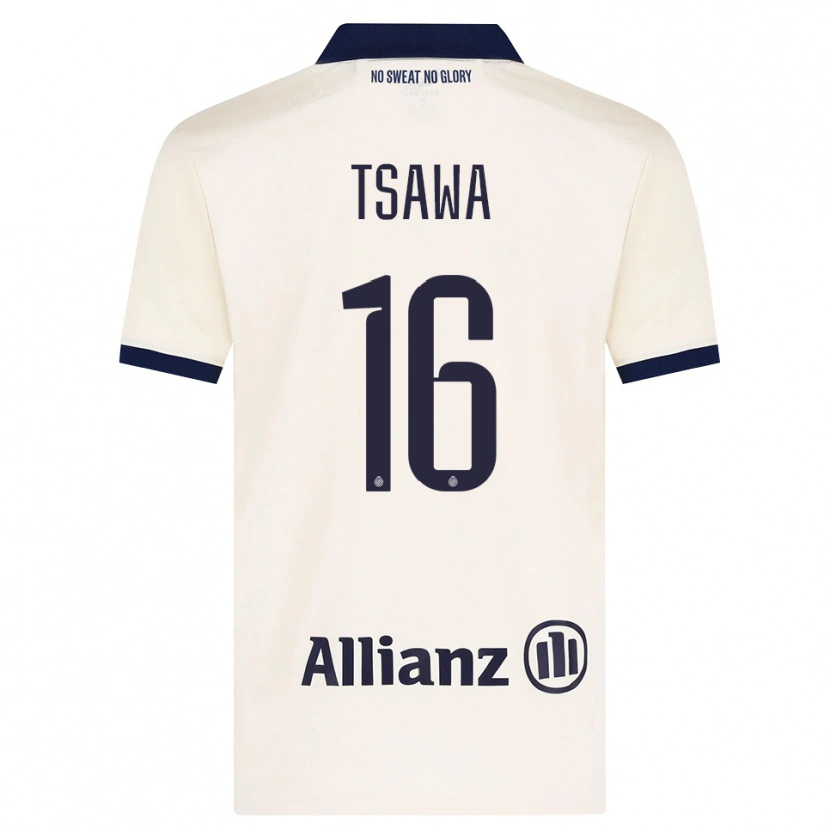 Danxen Mujer Camiseta Cheveyo Tsawa #16 Beige Negro 2ª Equipación 2026/27 La Camisa México