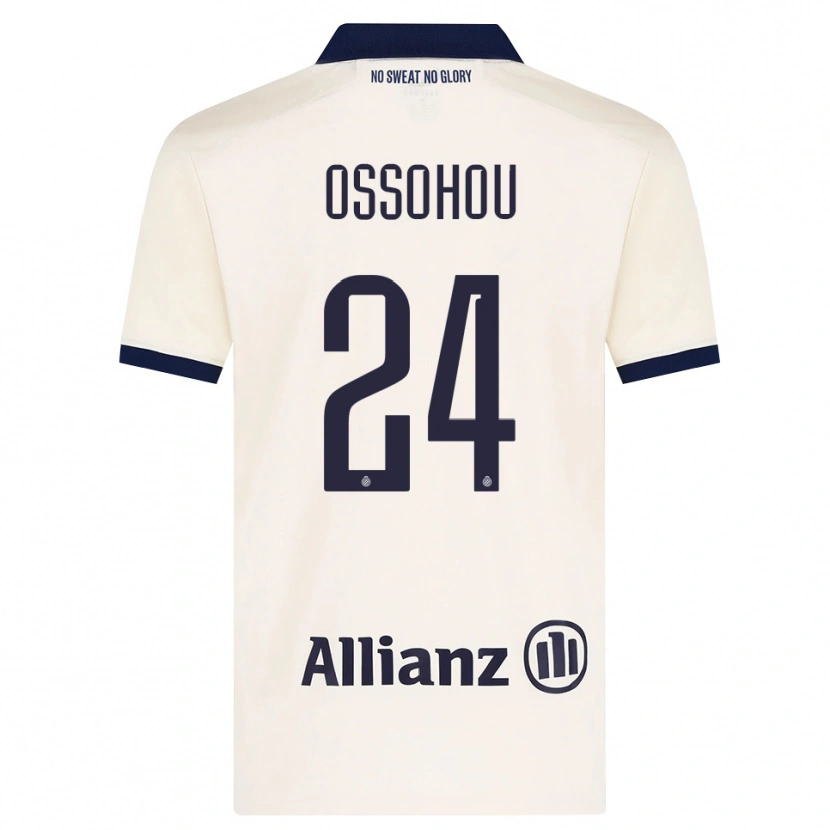 Danxen Mujer Camiseta Clever Ossohou #24 Beige Negro 2ª Equipación 2026/27 La Camisa México