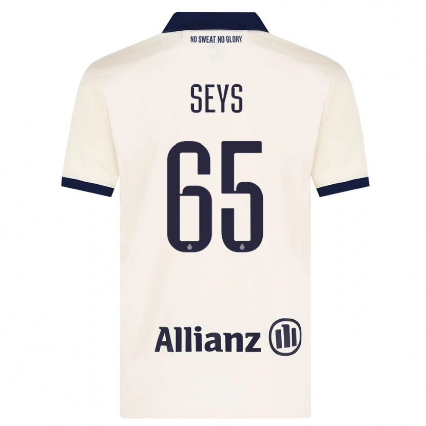 Danxen Mujer Camiseta Joaquin Seys #65 Beige Negro 2ª Equipación 2026/27 La Camisa México