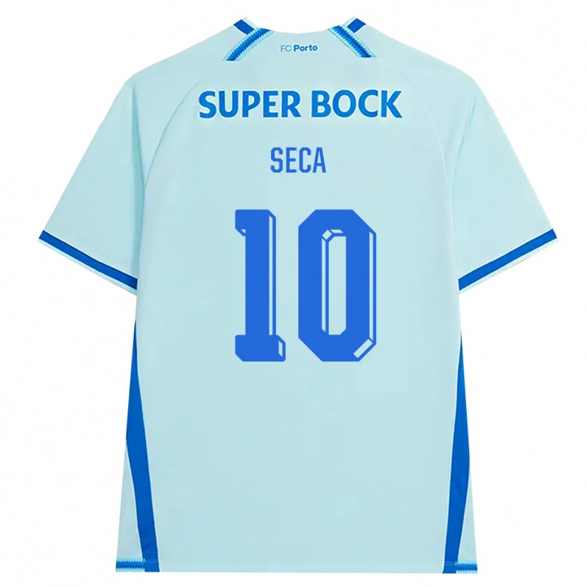 Danxen Mujer Camiseta Rodrigo Seca #10 Cianclaro Azul Equipación Tercera 2026/27 La Camisa México