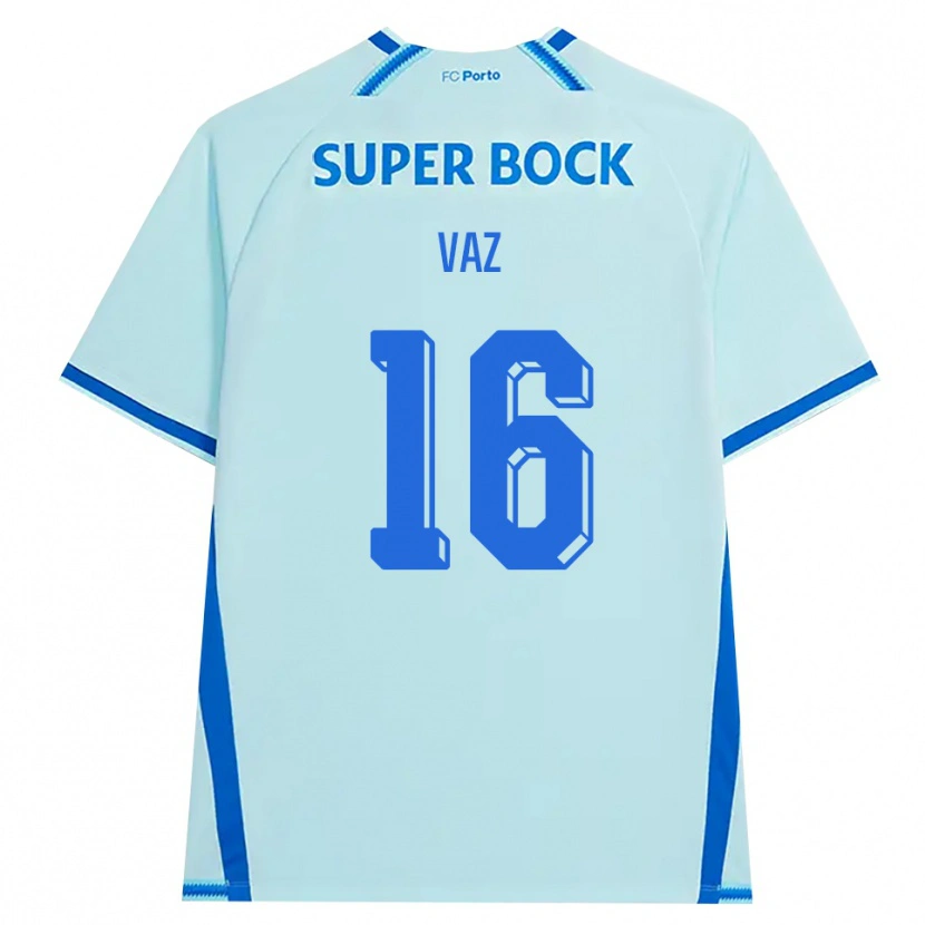 Danxen Mujer Camiseta Matilde Vaz #16 Cianclaro Azul Equipación Tercera 2026/27 La Camisa México