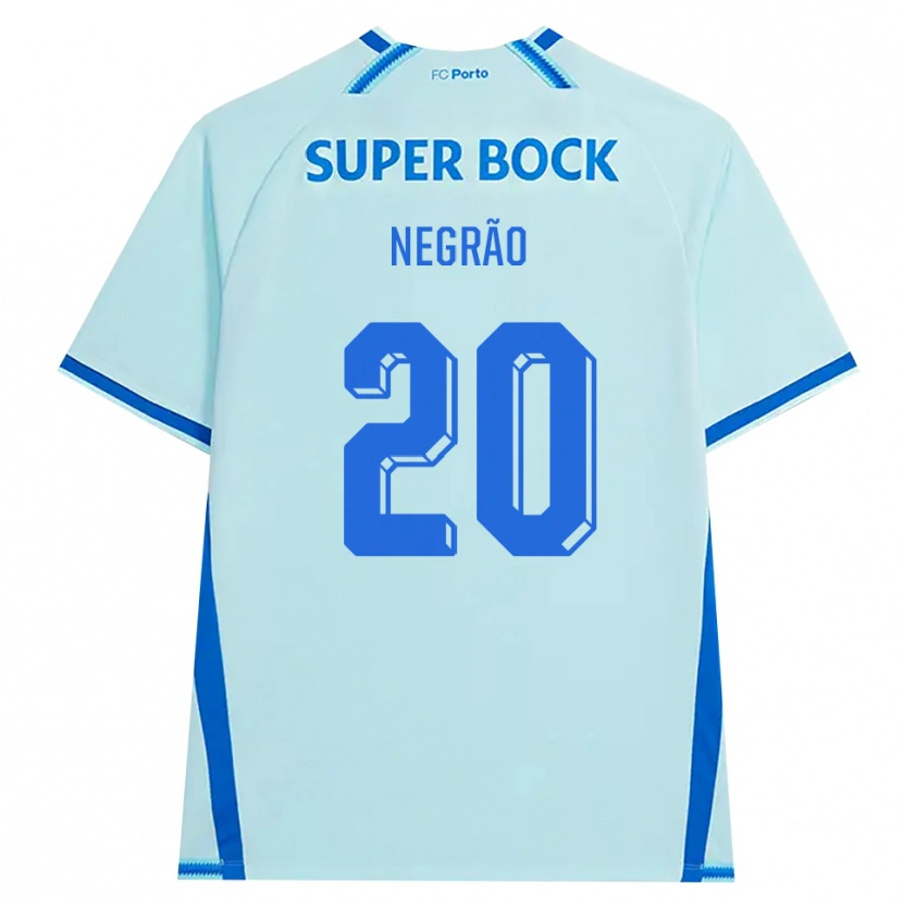 Danxen Mujer Camiseta Maria Negrão #20 Cianclaro Azul Equipación Tercera 2026/27 La Camisa México