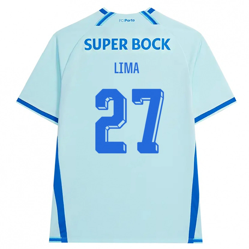 Danxen Mujer Camiseta Cláudia Lima #27 Cianclaro Azul Equipación Tercera 2026/27 La Camisa México