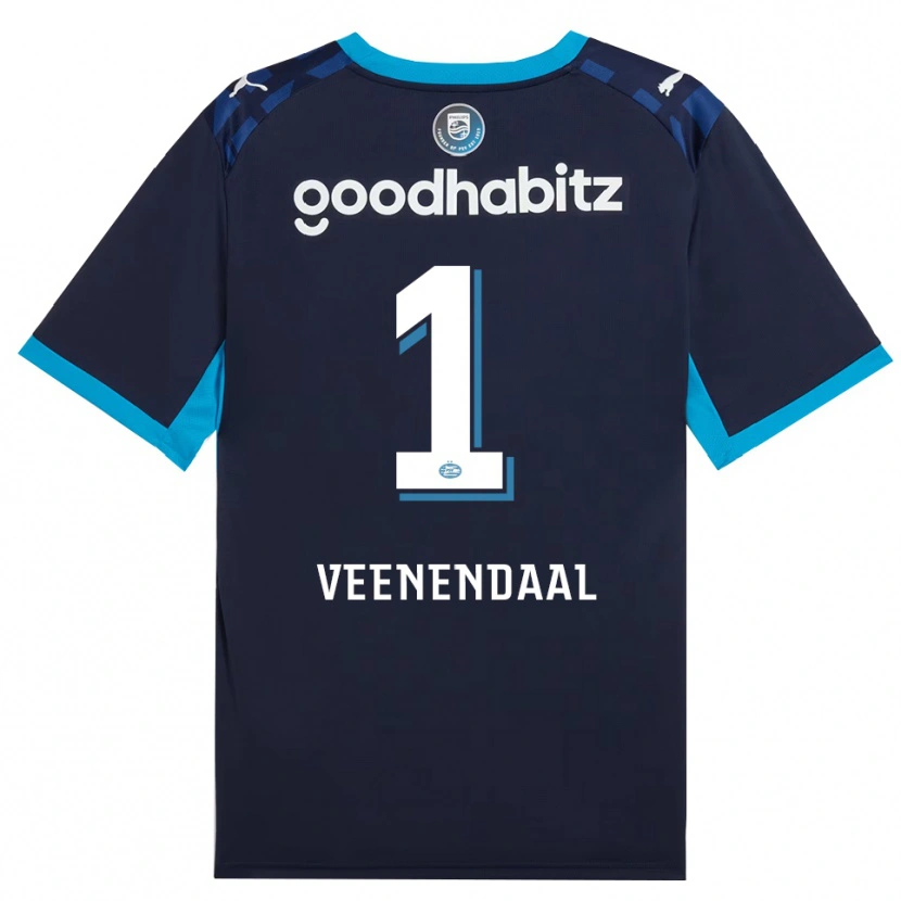 Danxen Mujer Camiseta Sari Van Veenendaal #1 Azuldodger Azulreal Equipación Tercera 2026/27 La Camisa México