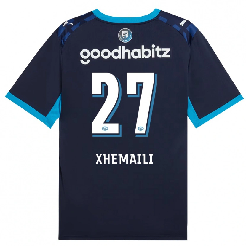Danxen Mujer Camiseta Riola Xhemaili #27 Azuldodger Azulreal Equipación Tercera 2026/27 La Camisa México