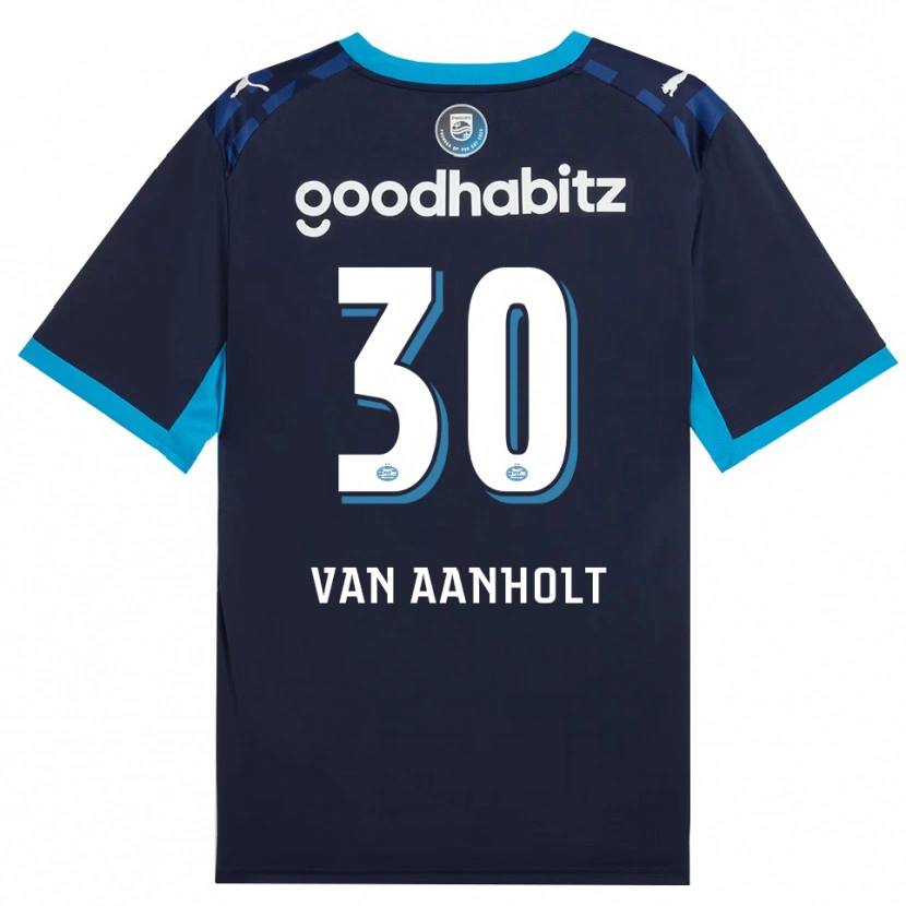 Danxen Mujer Camiseta Patrick Van Aanholt #30 Azuldodger Azulreal Equipación Tercera 2026/27 La Camisa México