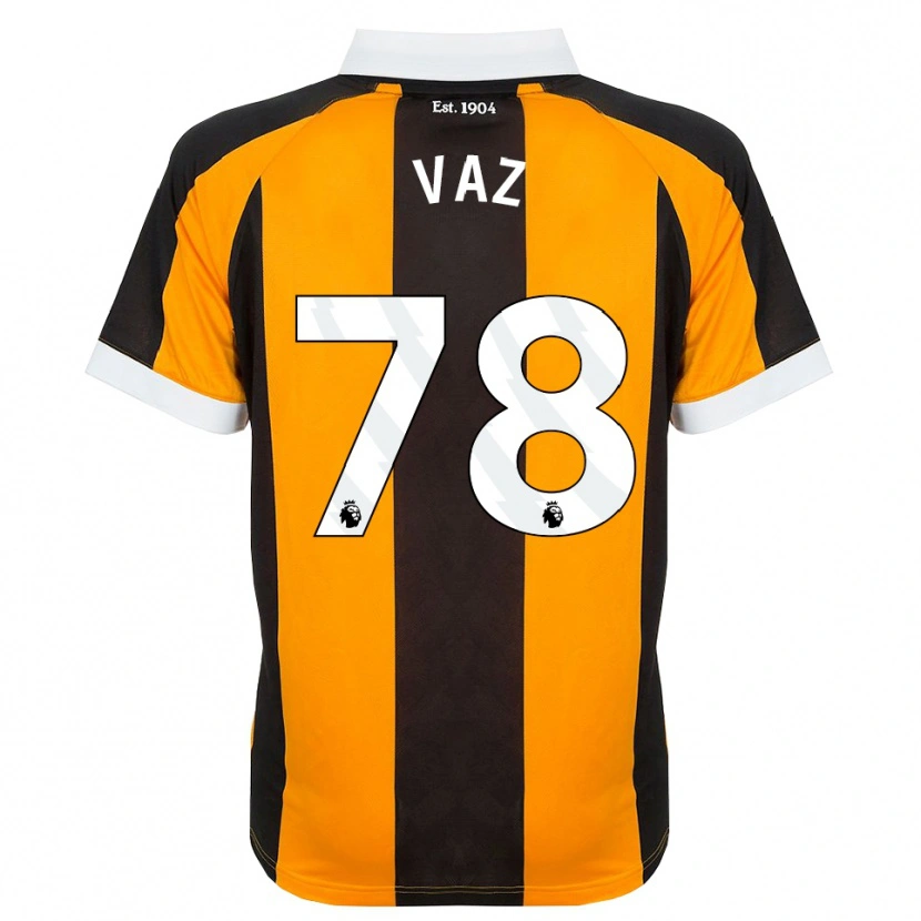 Danxen Mujer Camiseta Robinio Vaz #78 Naranja Negro Blanco 1ª Equipación 2026/27 La Camisa México