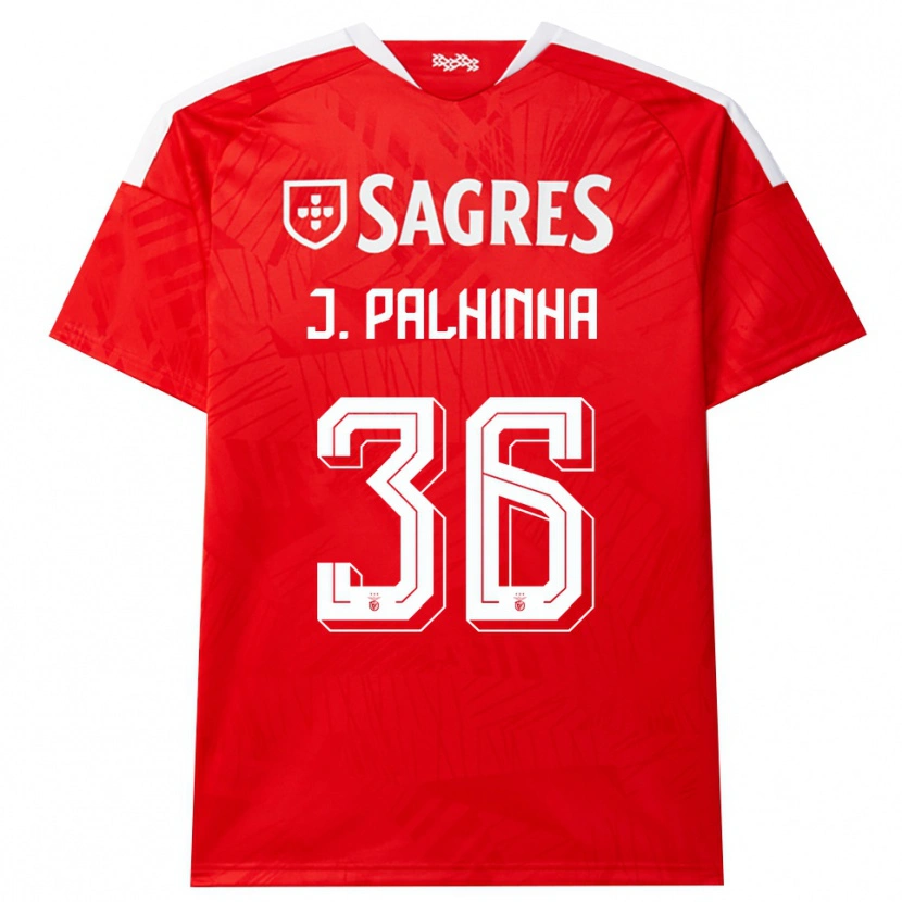 Danxen Mujer Camiseta João Palhinha #36 Rojo Blanco Amarillo 1ª Equipación 2026/27 La Camisa México
