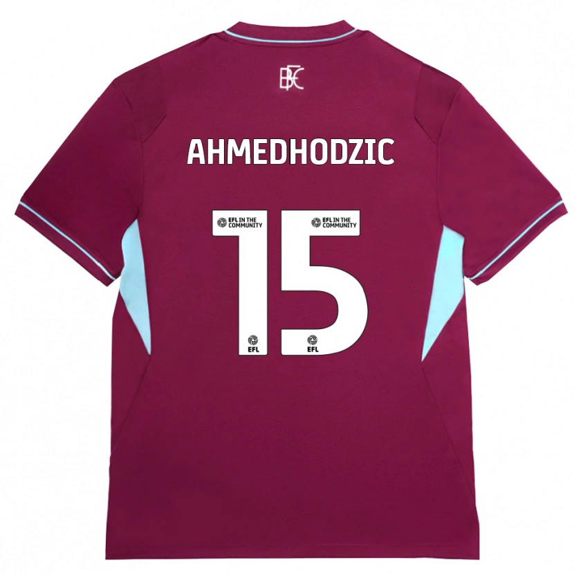 Danxen Niño Camiseta Anel Ahmedhodzic #15 Borgoña Verde 1ª Equipación 2026/27 La Camisa México